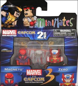 Marvel vs Capcom 3 Minimates figure 4 Magneto and Zero