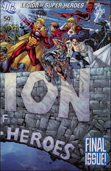 Legion of Super-Heroes (2005) issue 50 Wraparound Cover