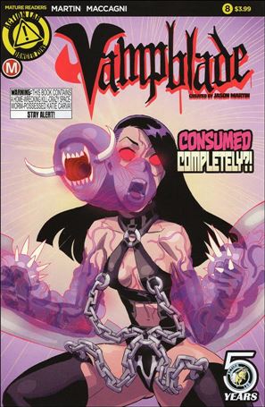 Vampblade issue 8 Winston Young Standard Cover