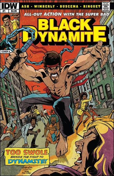Black Dynamite issue 1 Marcelo Ferreira Cover