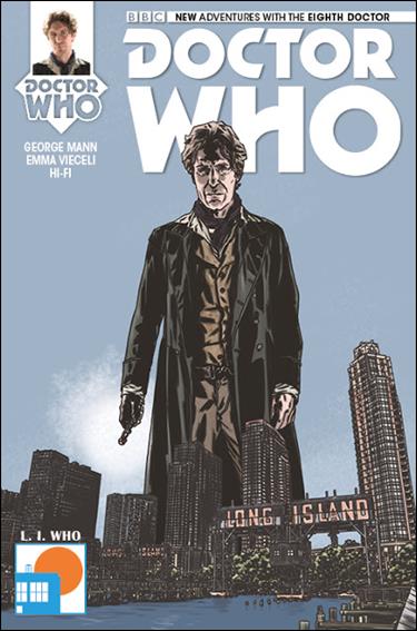 Doctor Who: The Eighth Doctor issue 1-H Matthew Dow Smith L. I. Who Cover