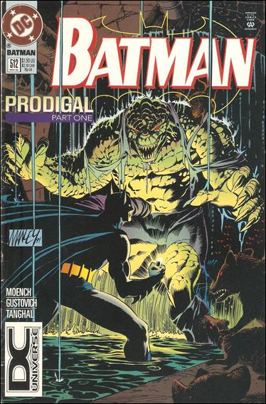 Batman (1940) issue 512-B DC Universe UPC (2nd Printing)