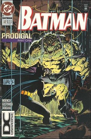 Batman (1940) issue 512-B DC Universe UPC (2nd Printing)