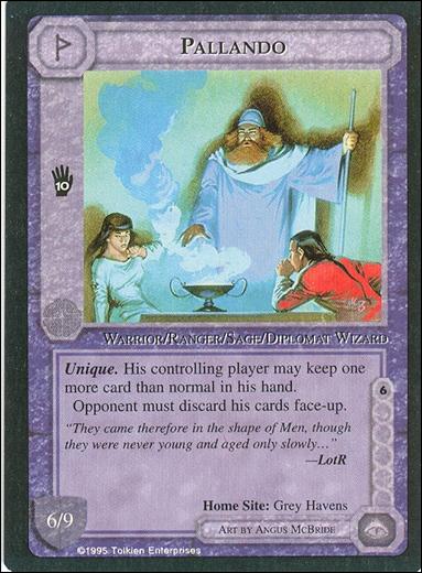 Middle-Earth: The Wizards (Base Set) card 339 Pallando