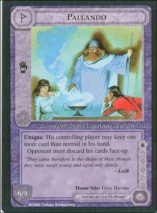 Middle-Earth: The Wizards (Base Set) card 339 Pallando
