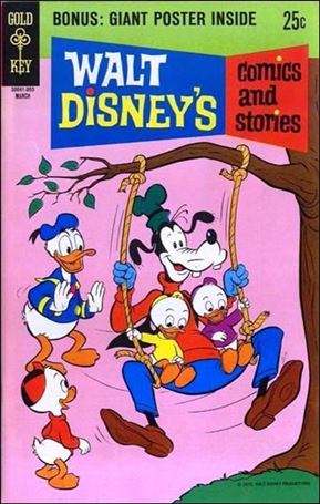 Walt Disney's Comics and Stories (1940) issue 354-B 25 Cent Cover