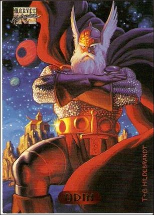 1994 Marvel Masterpieces (Base Set) card 87 Odin