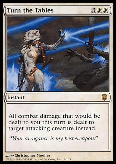 Magic the Gathering: Darksteel (Base Set) card 18 Turn the Tables