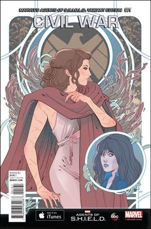Civil War (2015) issue 1-B Marguerite Sauvage 1:15 Agents of SHIELD Cover