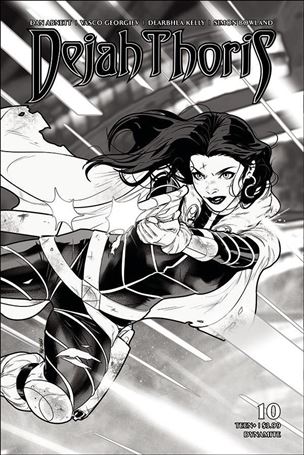 Dejah Thoris (2019) issue 10-L Vasco Georgiev 1:25 Black & White Cover