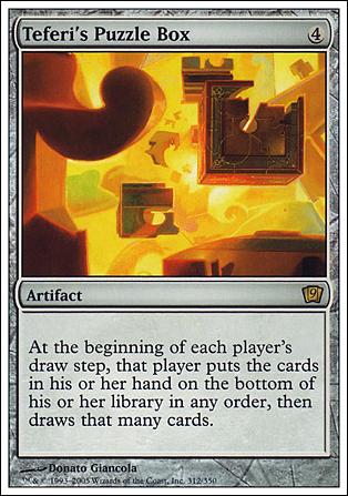 Magic the Gathering: 9th Edition (Base Set) card 312 Teferi's Puzzle Box