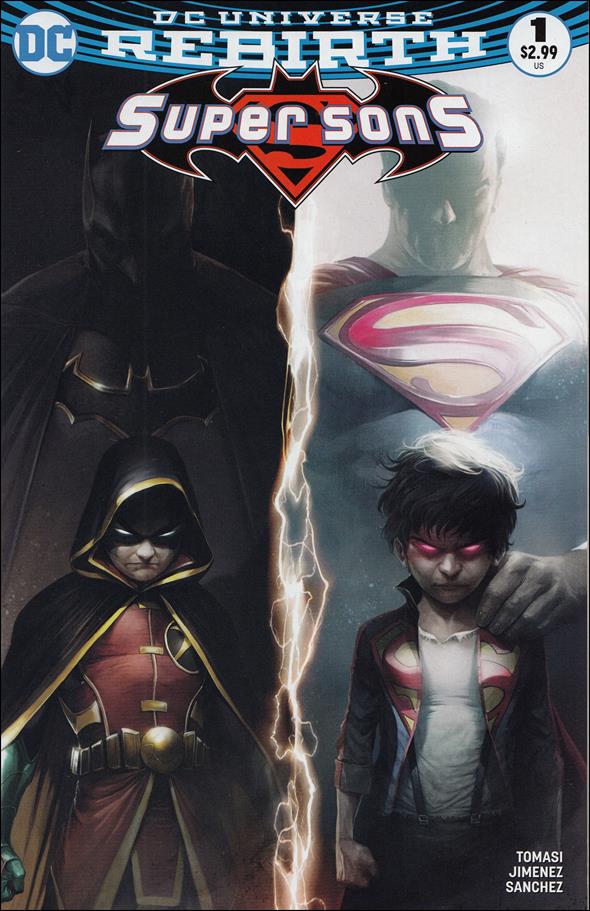 Super Sons issue 1-H Francisco Mattina Cover 1/3000