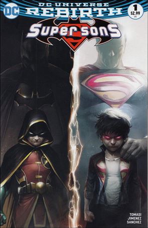 Super Sons issue 1-H Francisco Mattina Cover 1/3000