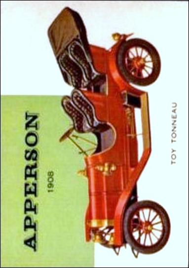 World on Wheels (Base Set) card 148 Apperson Toy Tonneau