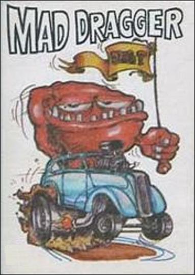 Odd Rods (Base Set) card 7-B Mad Dragger (No Number)