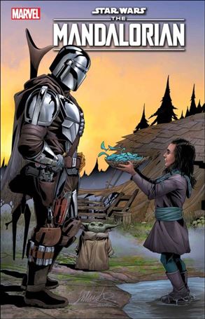 Star Wars: The Mandalorian issue 4-B Salvador Larroca Cover