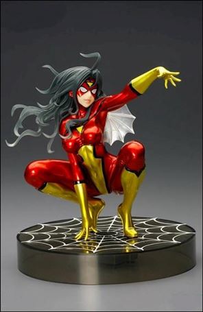Marvel Bishoujo Statues item 25 Metallic Spider-Woman