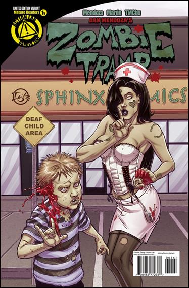 Zombie Tramp (2014) issue 1-J Jamal Igle Sphinx Comics Cover 1/1000