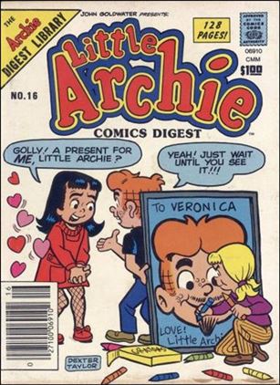 Little Archie Comics Digest Magazine issue 16 Digest Sized
