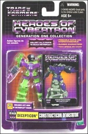 Transformers: Heroes of Cybertron (Generation One Collection) figure 26 Constructicon Devastator