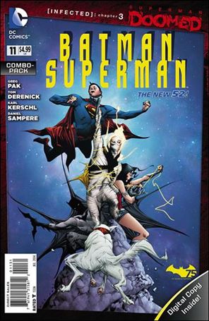 Batman/Superman (2013) issue 11-C Unbagged Jae Lee Cover Combo Pack