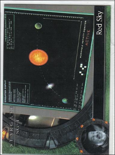 Stargate SG-1: Season 5 (Base Set) card 18 Red Sky