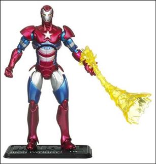 Marvel Universe (Series 2) figure 019-B Iron Patriot - Loose