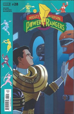 Mighty Morphin Power Rangers issue 28-B Jordan Gibson Subscription Cover