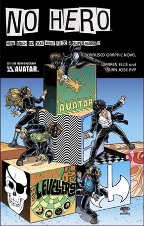 No Hero issue 0-D Auxiliary Cover 1/5000