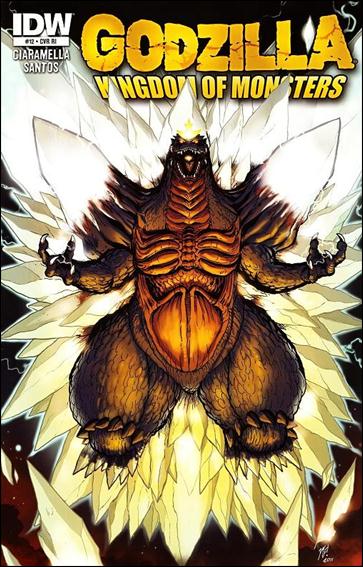 Godzilla: Kingdom of Monsters issue 12-B Matt Frank cover