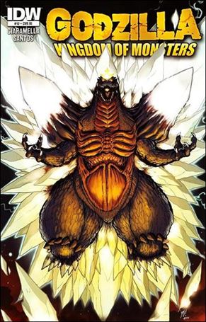 Godzilla: Kingdom of Monsters issue 12-B Matt Frank cover