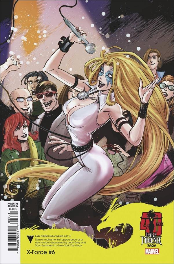 X-Force (2020) issue 6-B Gerardo Sandoval Dark Phoenix 40th Ann. Cover