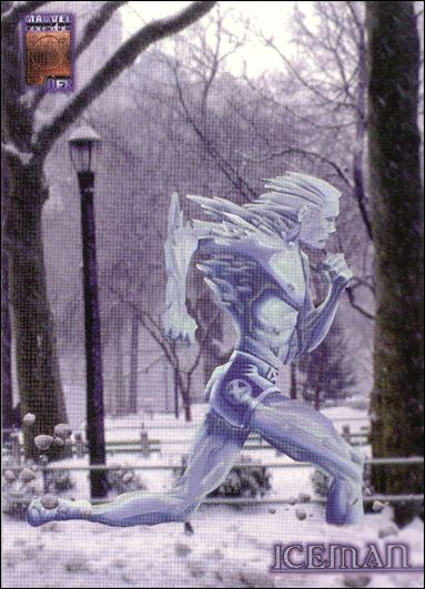 Marvel Premium QFX (Base Set) card 16 Iceman