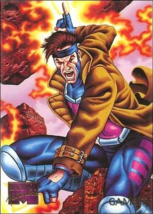 1995 Marvel Masterpieces (Base Set) card 36 Gambit
