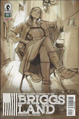 Briggs Land issue 3-B New York Comic Con Cover