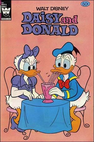 Daisy and Donald issue 53-B White Logo