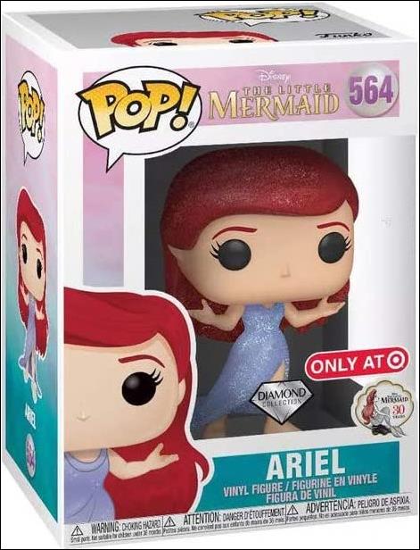 POP! Disney figure 564-B Ariel (Diamond Collection) Target Exclusive