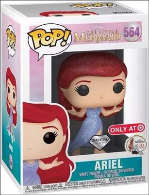 POP! Disney figure 564-B Ariel (Diamond Collection) Target Exclusive