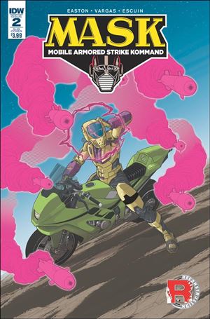 M.A.S.K.: Mobile Armored Strike Kommand issue 2-B Joe Suitor Subscription Cover