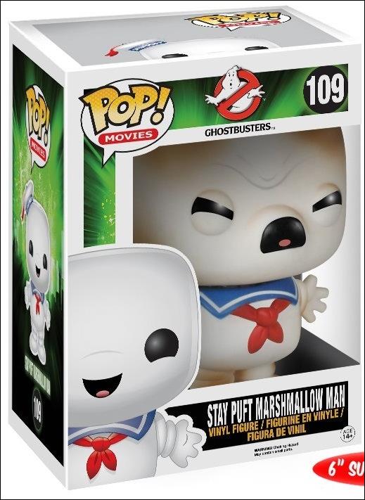 POP! Movies figure 109-C Stay Puft Marshmallow Man (Toasted)