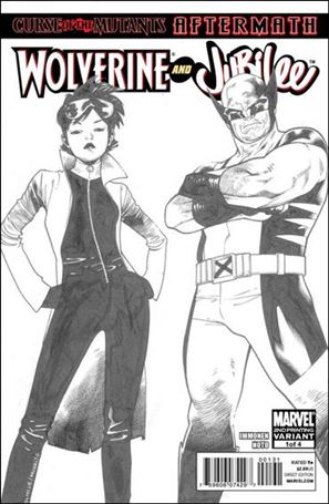 Wolverine and Jubilee issue 1-C Olivier Coipel Sketch Cover (2nd Printing)