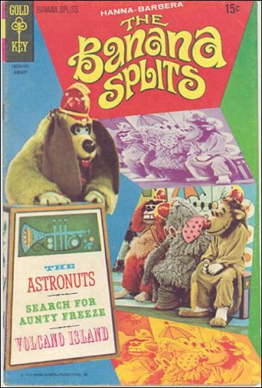 Banana Splits 5 A, Jan 1971 Comic Book by Gold Key