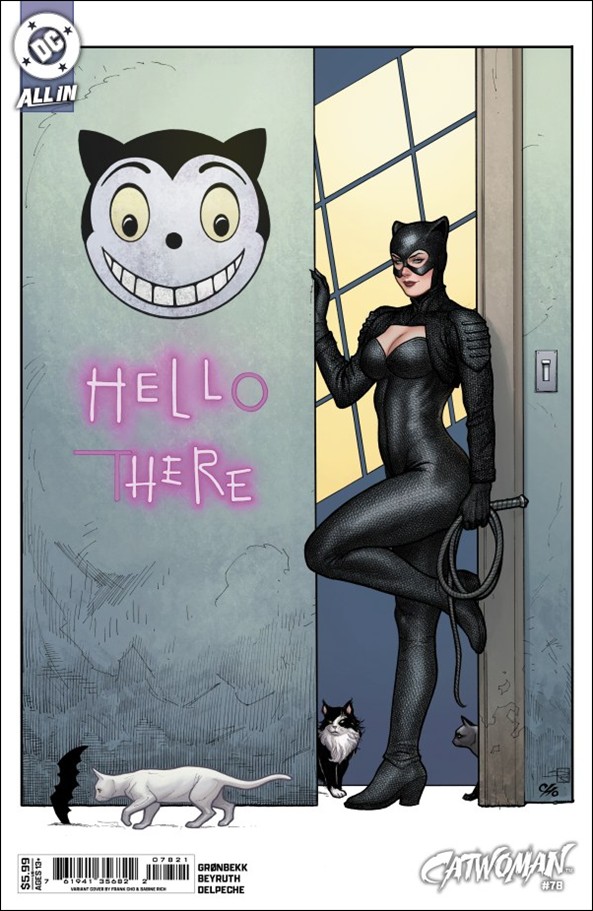 Catwoman (2018) issue 78-B Frank Cho Cardstock Cover