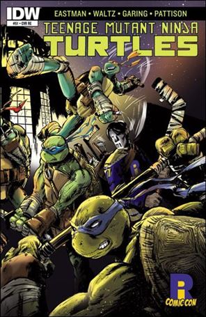 Teenage Mutant Ninja Turtles (2011) issue 51-E Ian Nichols Rhode Island ComicCon Wraparound Cover