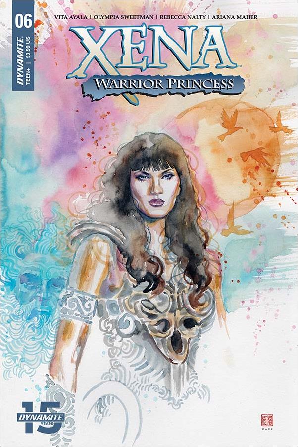 Xena: Warrior Princess (2019) issue 6 David Mack Cover
