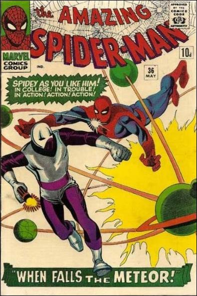 Amazing Spider-Man (1963) issue 36-B UK Price Cover