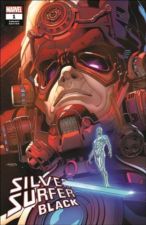 Silver Surfer: Black issue 1-SE Will Sliney Cosmic Comics Cover 1/3000