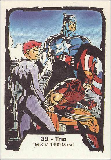 Jim Lee Series 1 (Base Set) card 39 Trio
