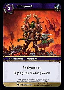 World of Warcraft: March of the Legion (Base Set) card 120 Safeguard