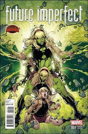 Future Imperfect issue 1-D Nick Bradshaw Ingwendible Hulk Cover